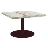 Burgundy Halo Coffee Table